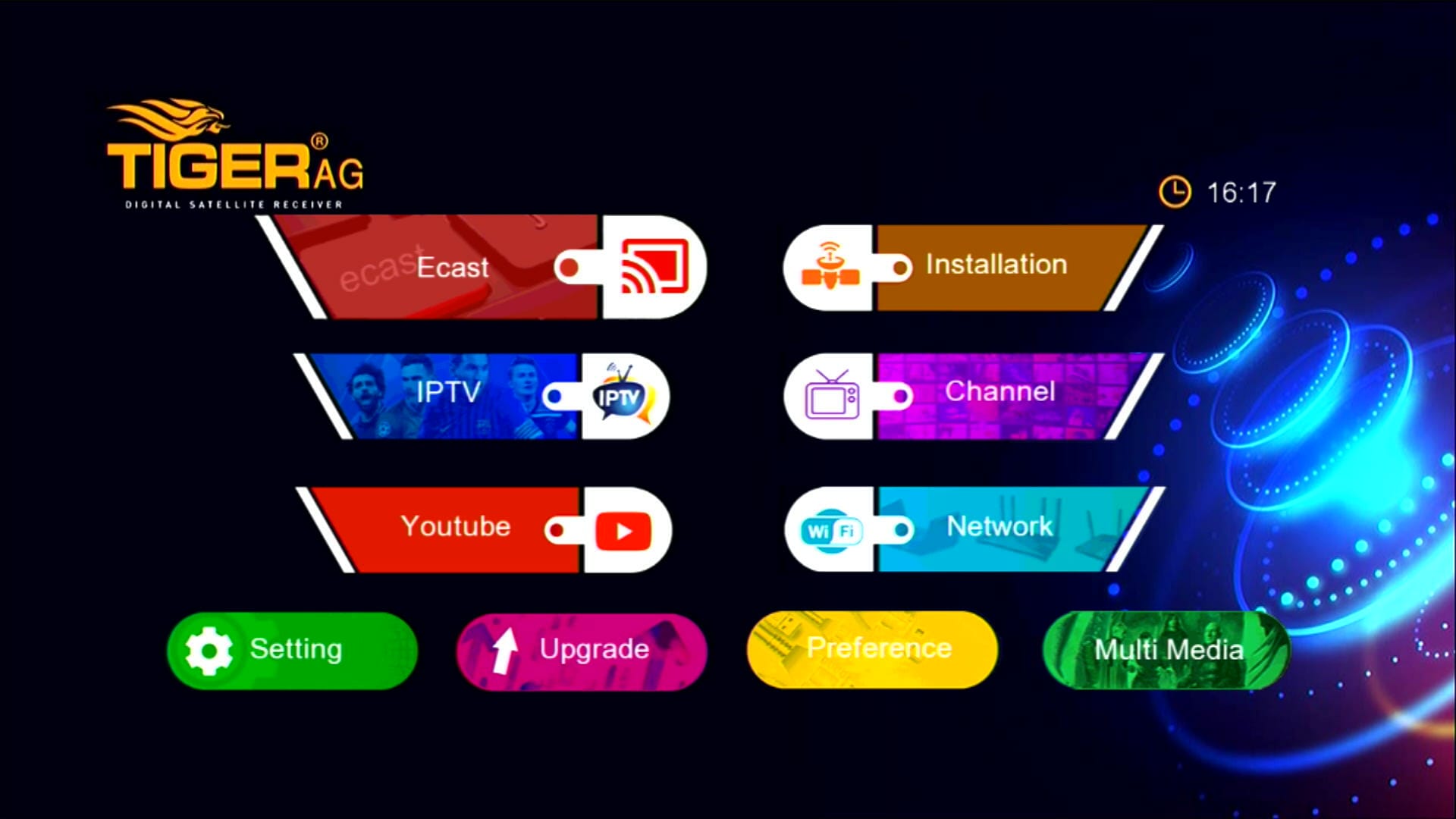 1506HV Stylish Main Menu Icons