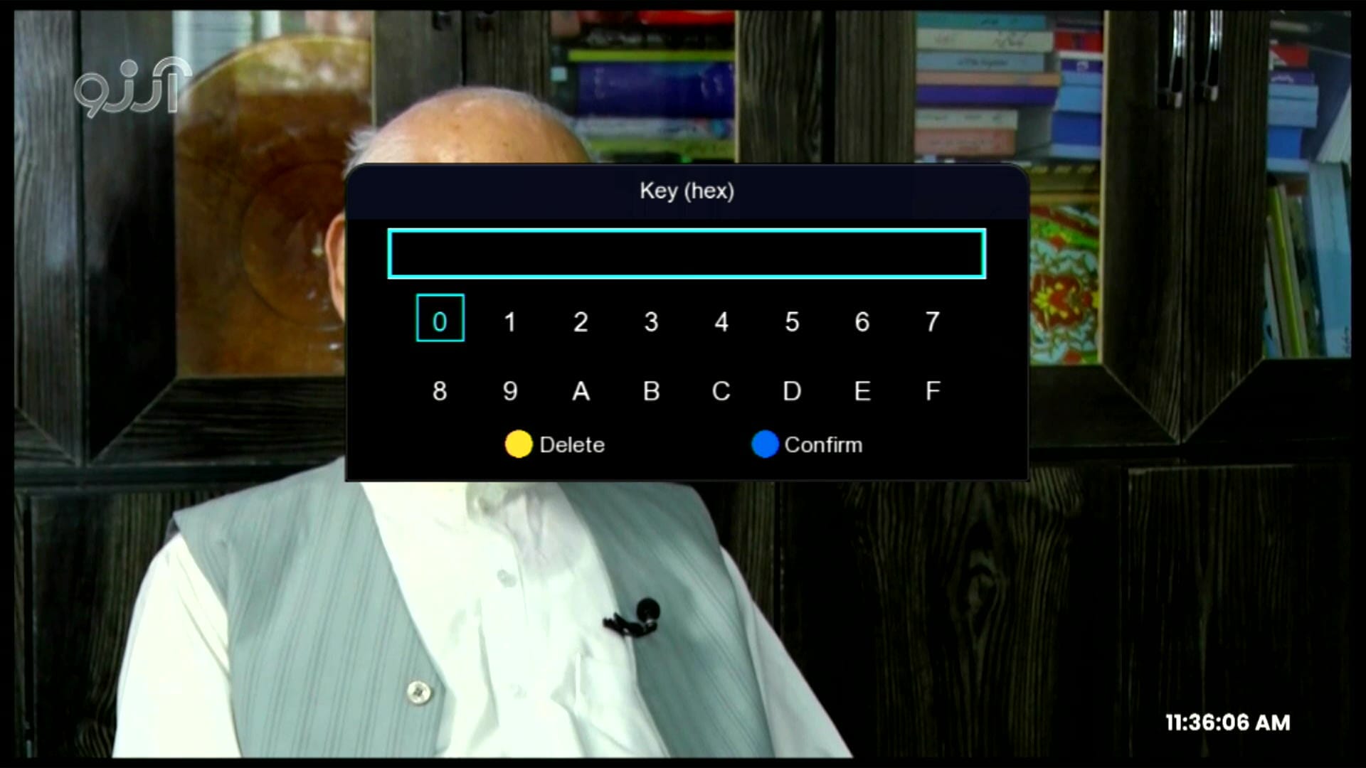 1506HV Biss Key with 0 Button