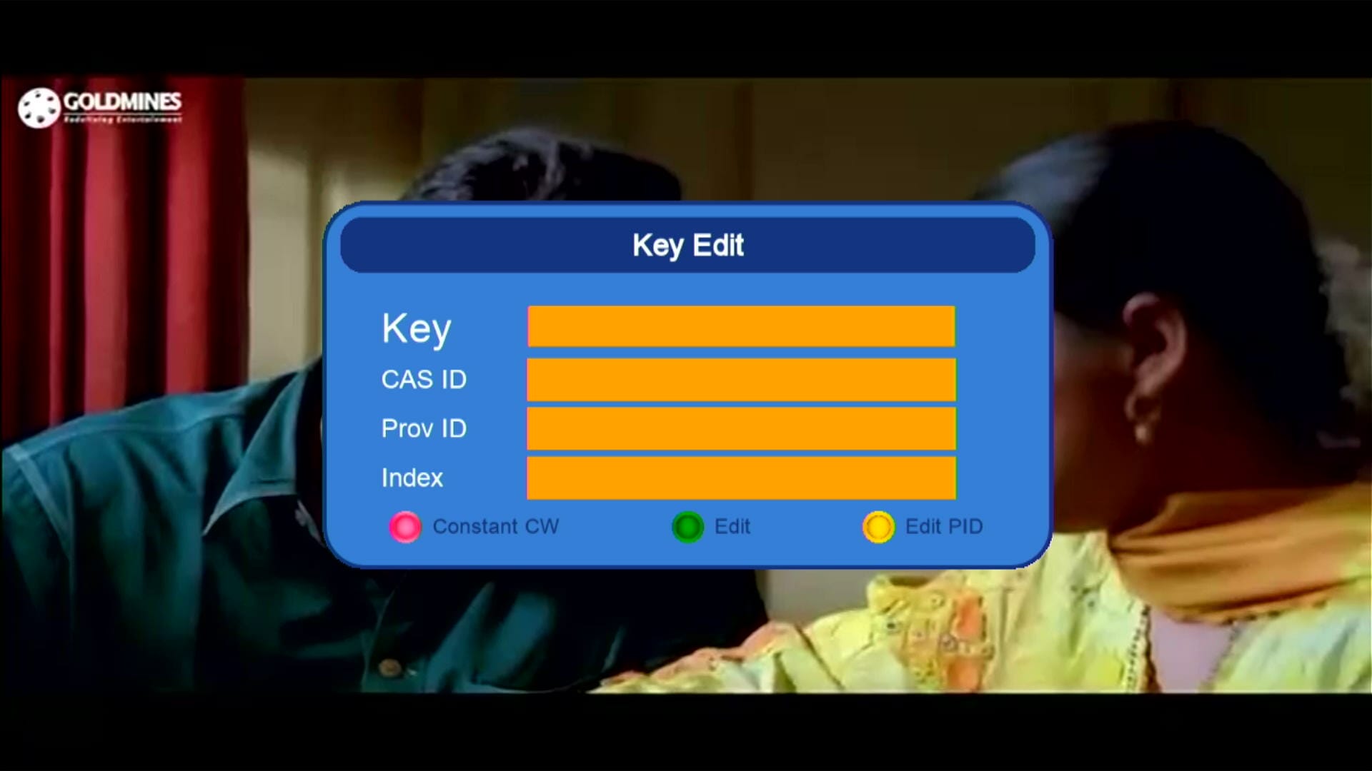GX6605S Pge Down Option for BISS key