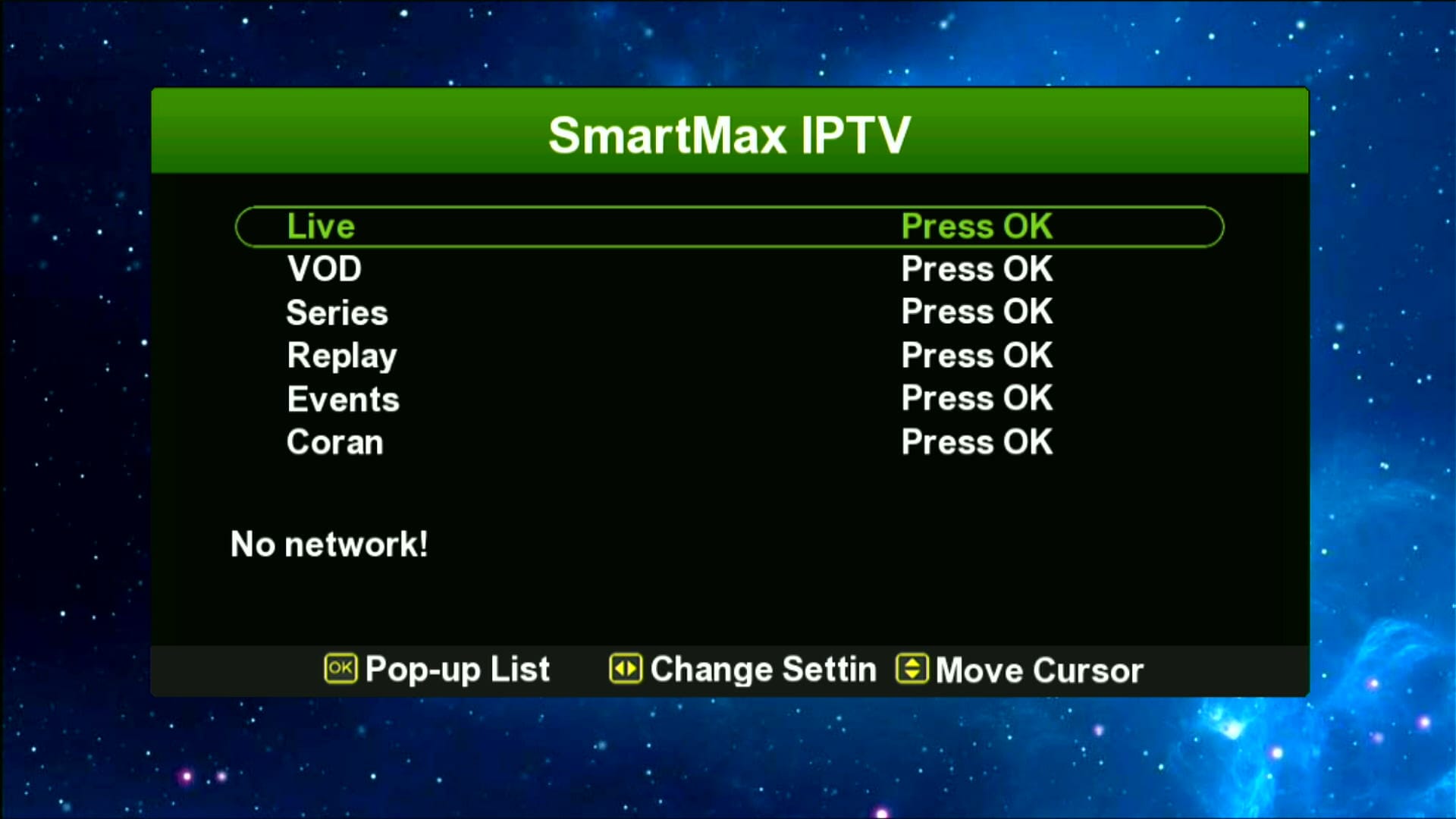 IPTV Options Added