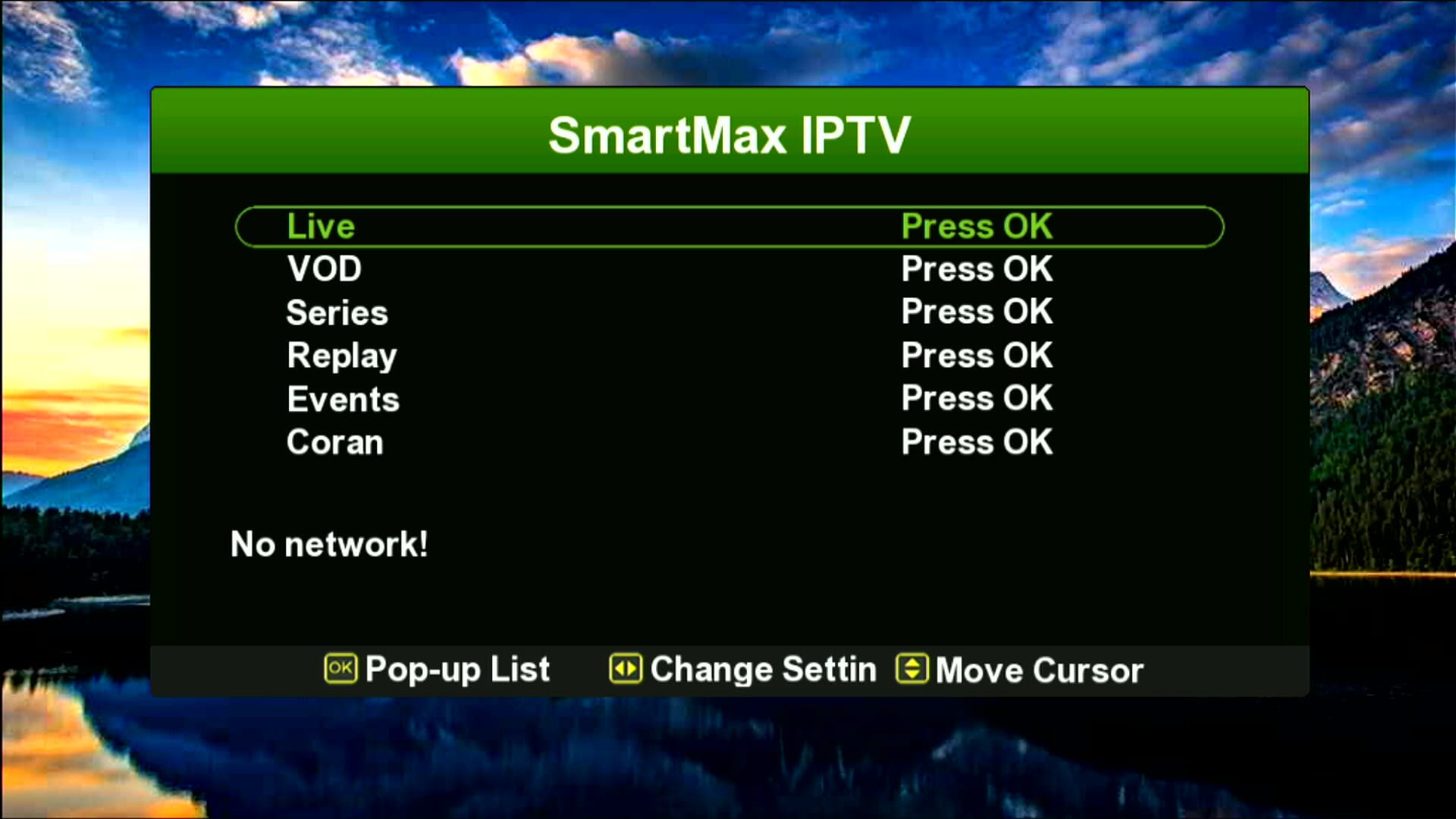 IPTV Options Added