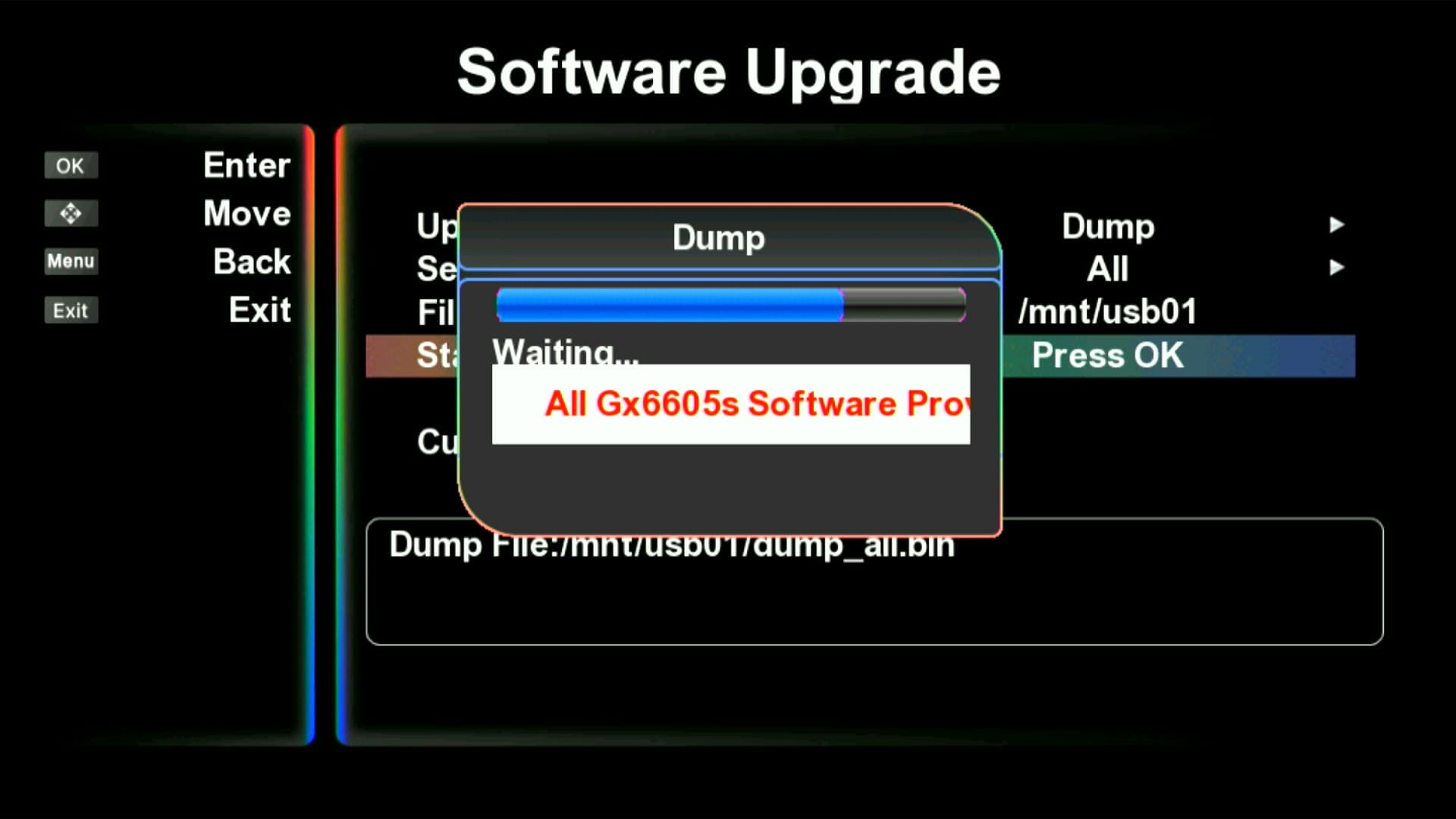 Upgrade Downgrade USB