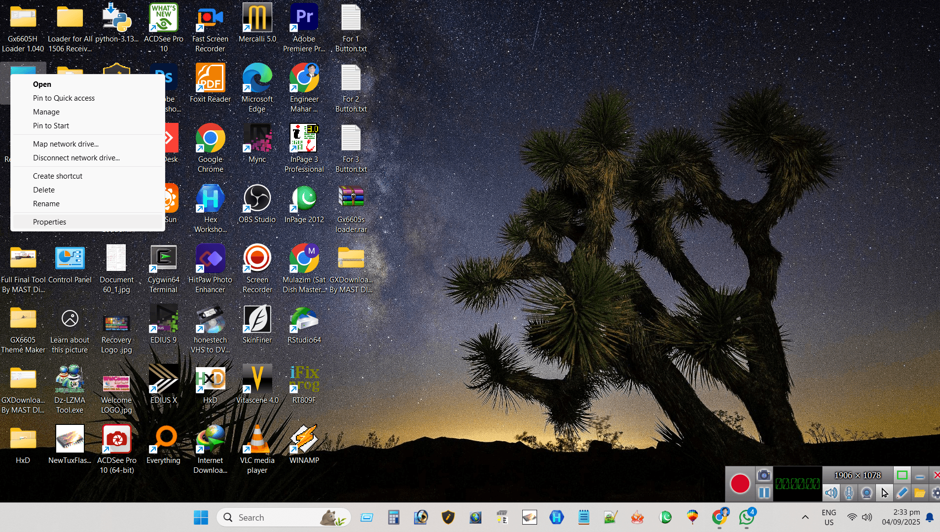 Open Property of Your Computer