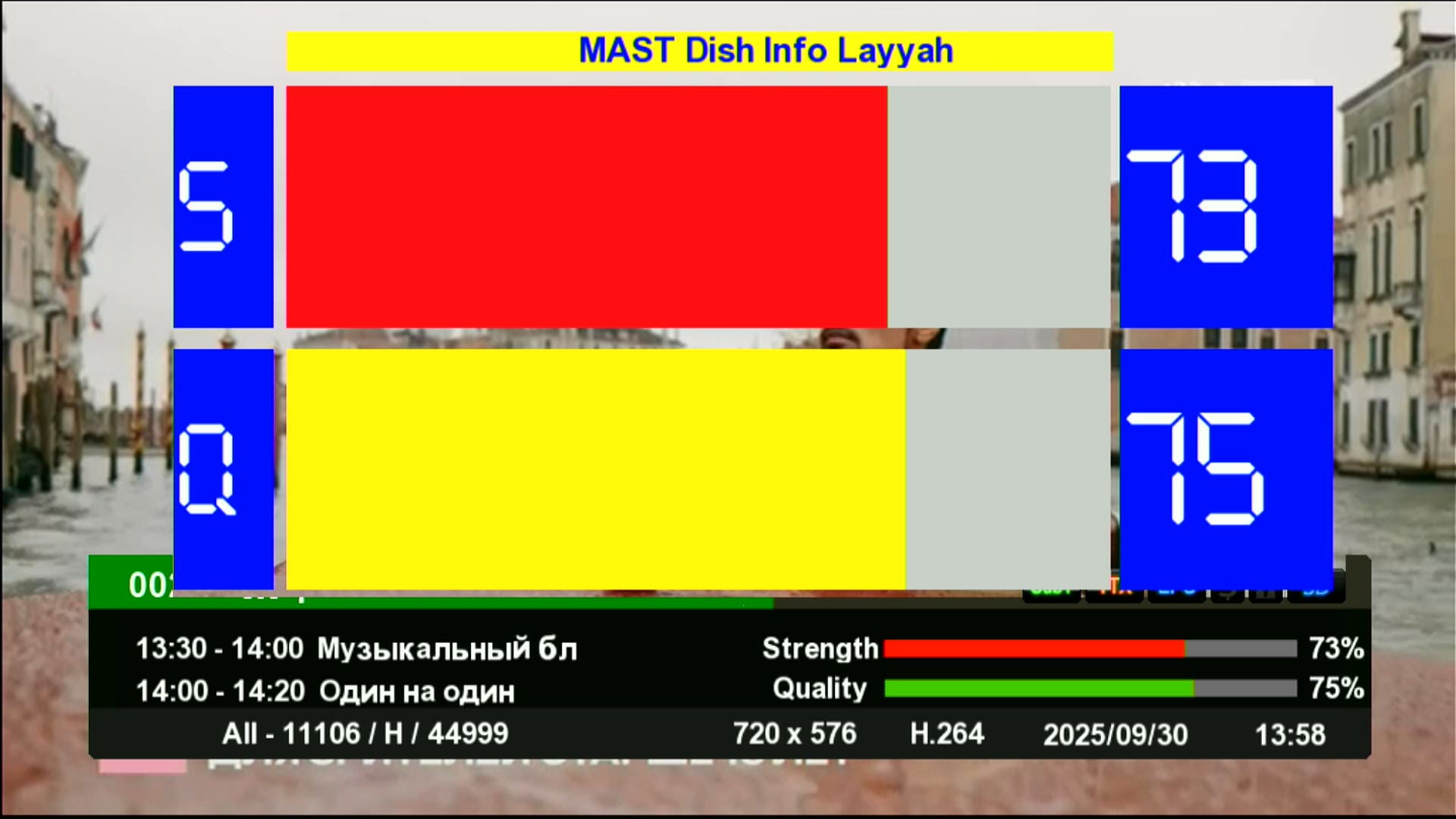 Zoom Signal Indicator