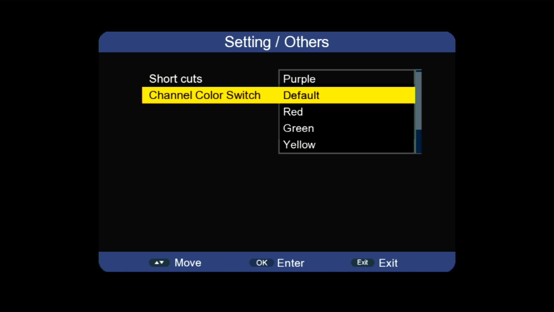 Server Keys Option Added