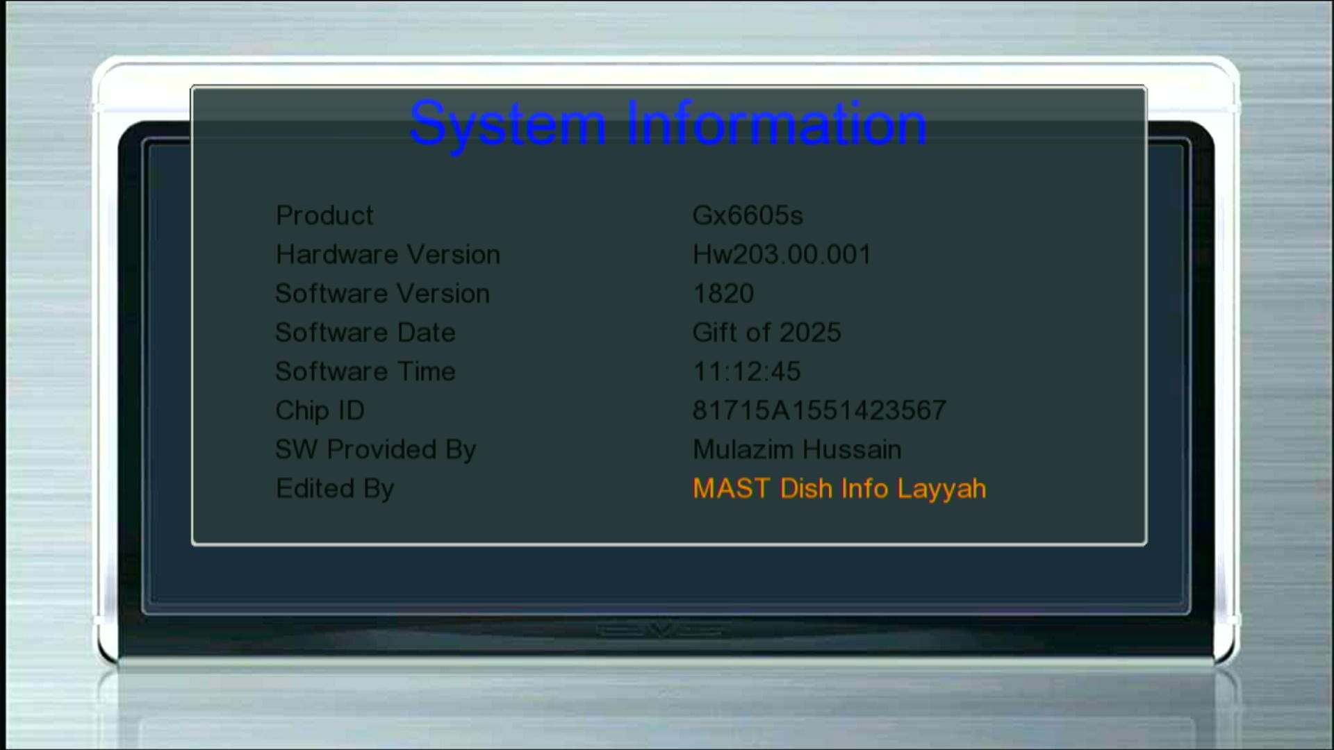 System Information
