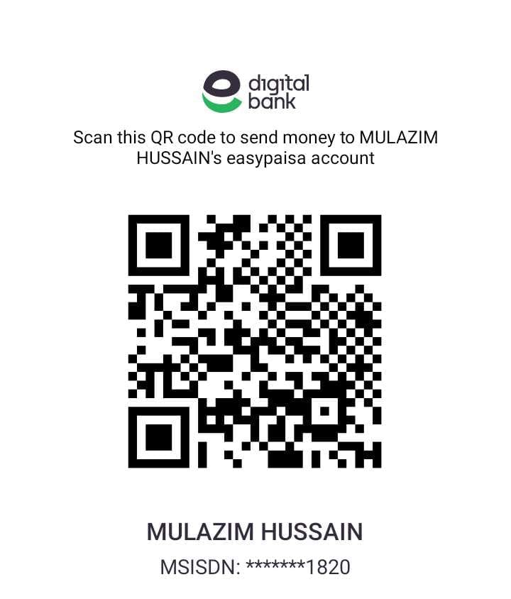EasyPaisa QR Code