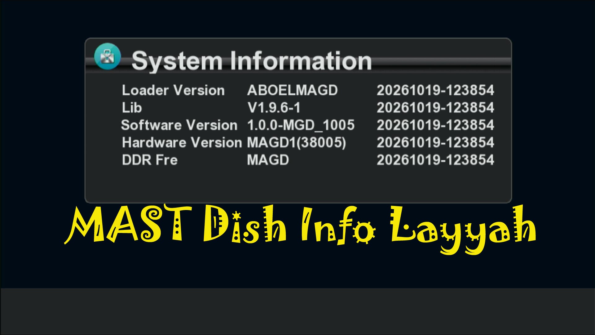 System Information
