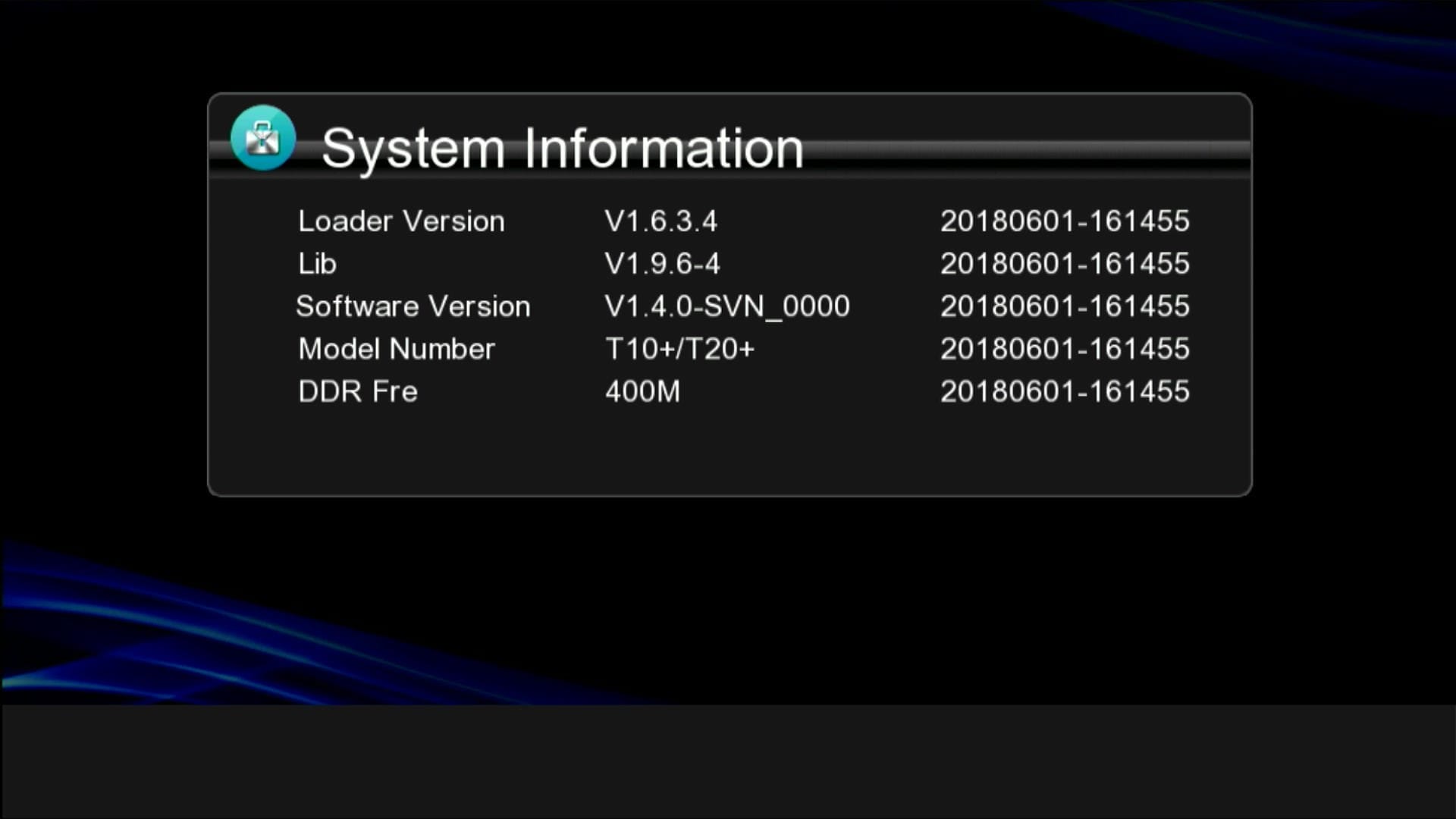 System Information
