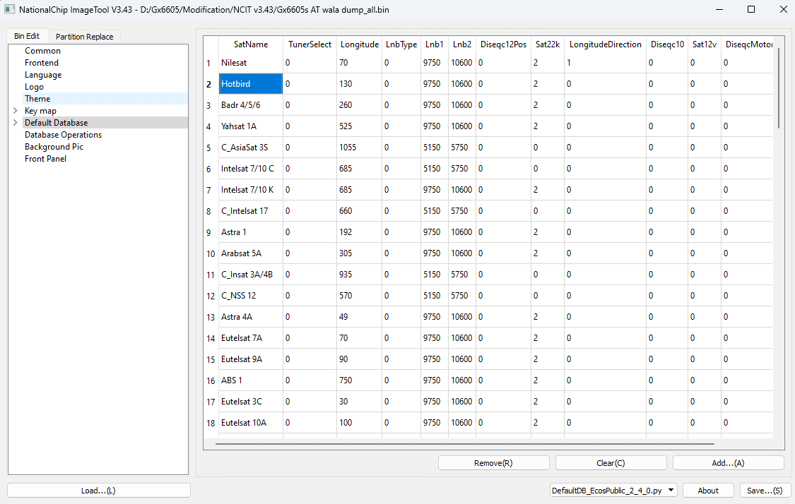 How to Add Satellite in NCIT Tool
