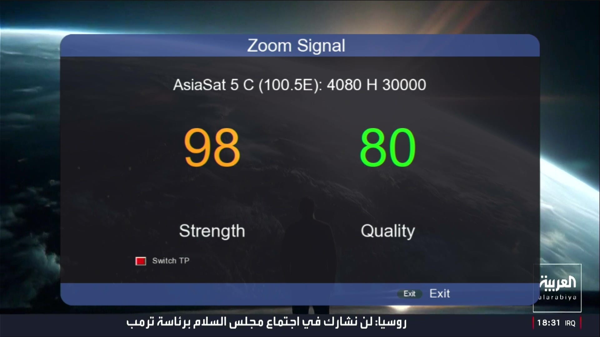 Zoom Signal Indicator