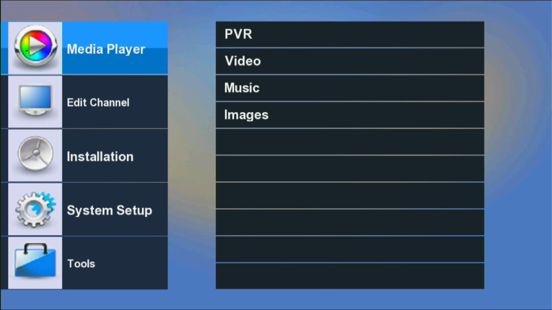 Modern Stylish Menu