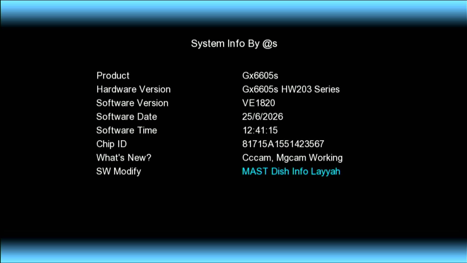 System Information