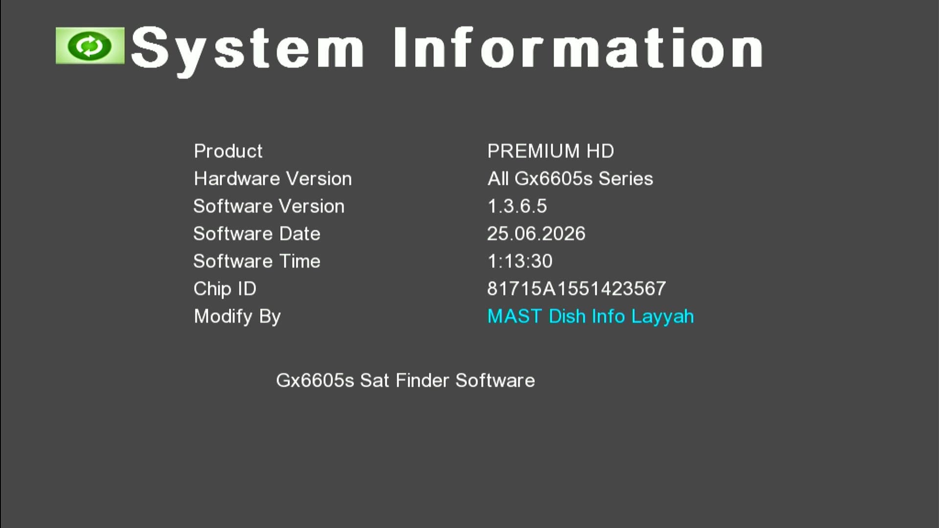 System Information