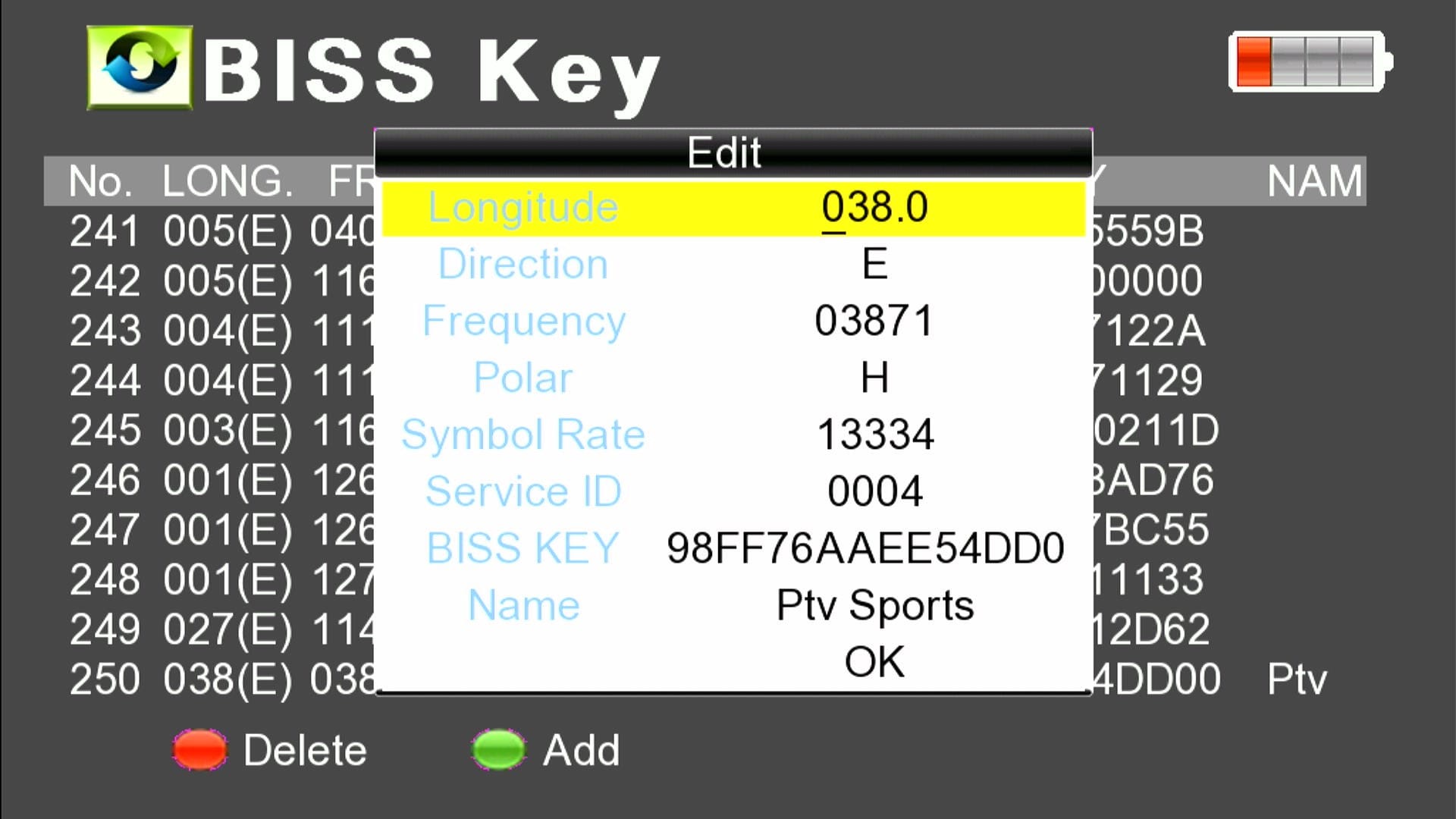 Biss Key