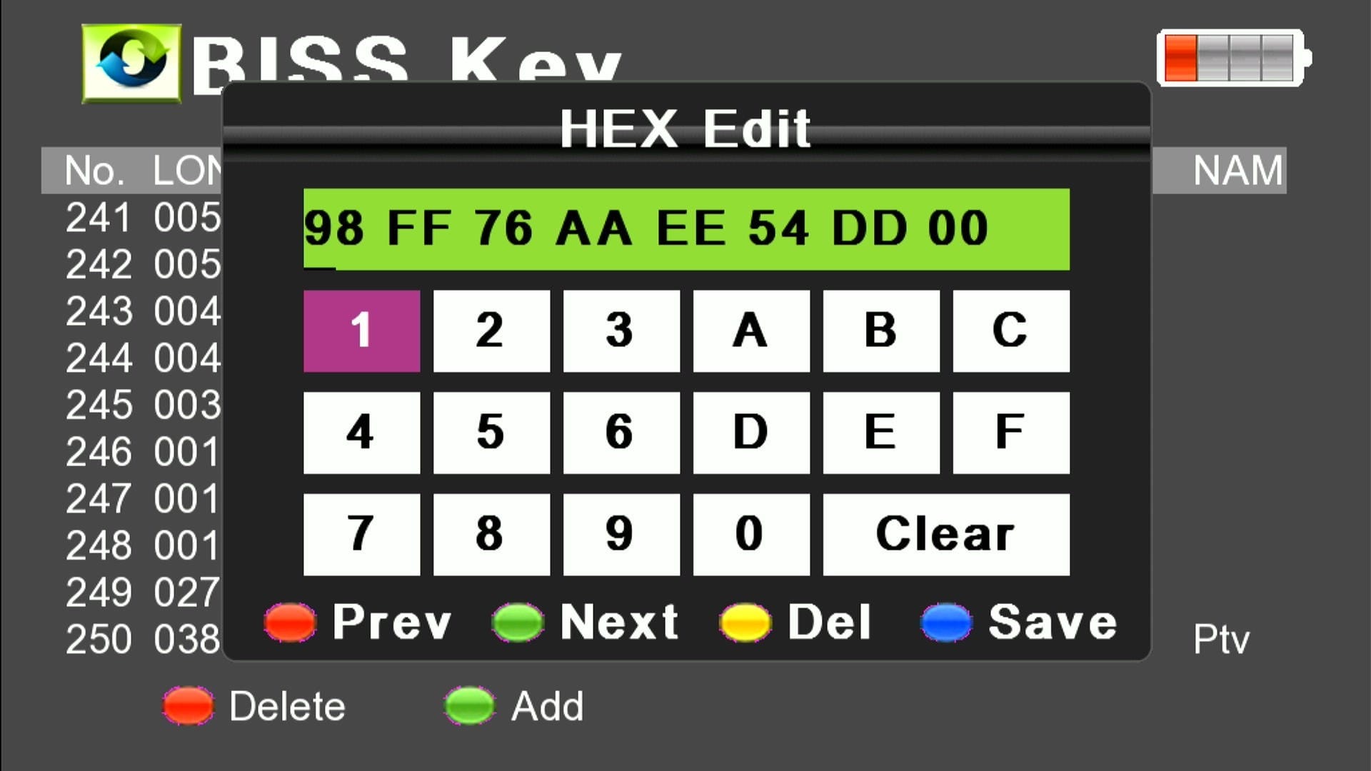 Biss Key