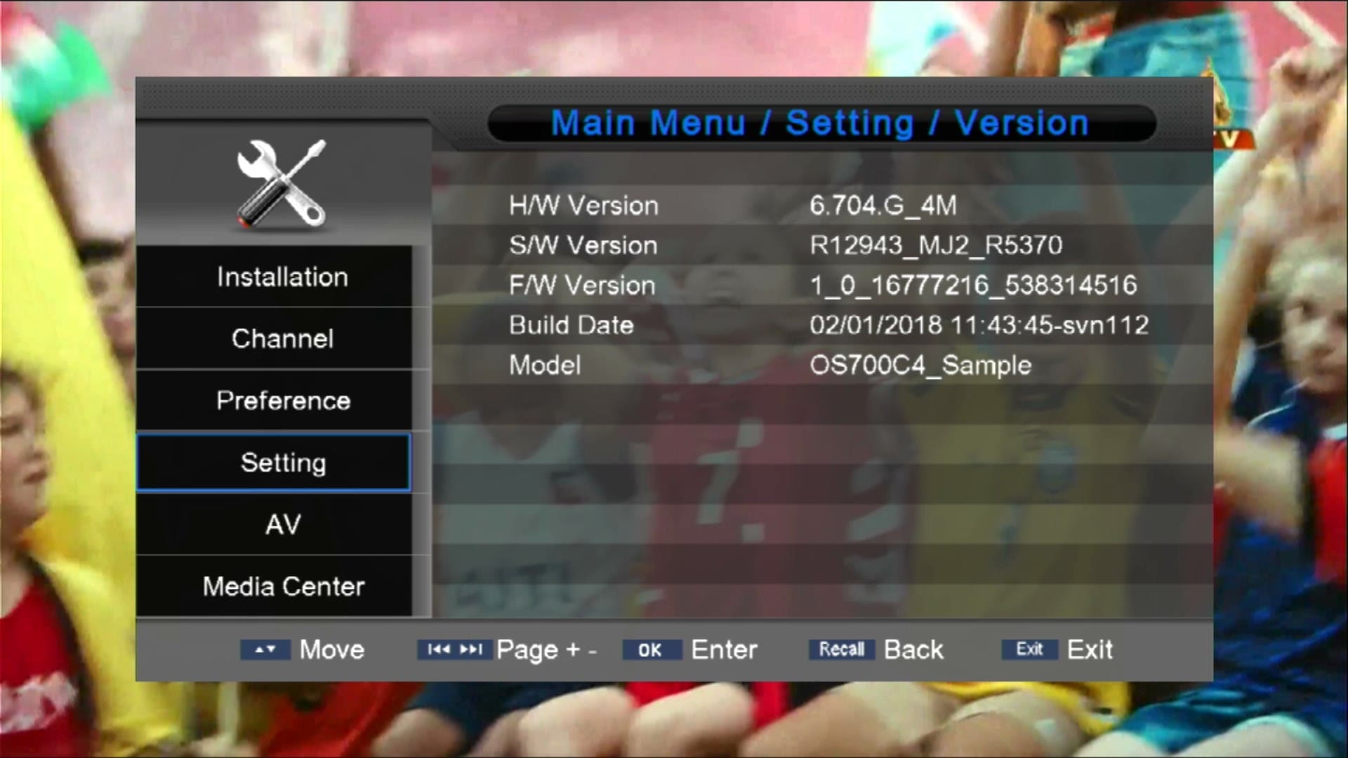 Modern Stylish Menu