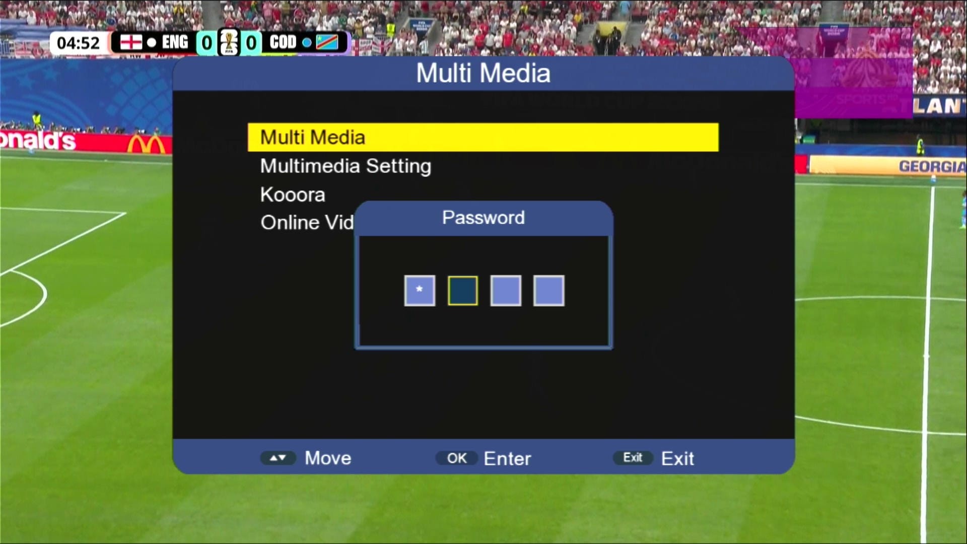 Hidden Menu