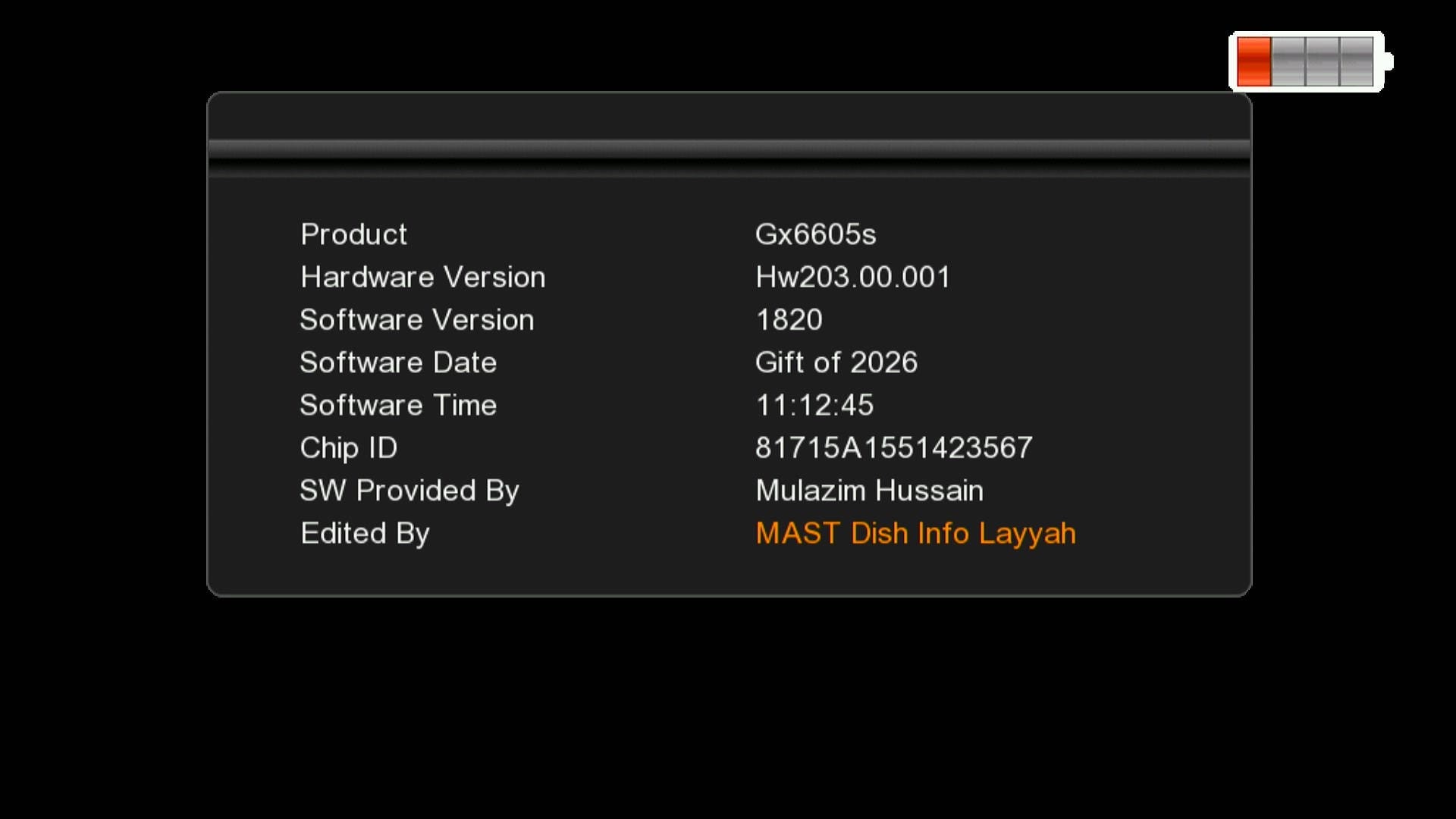 System Information