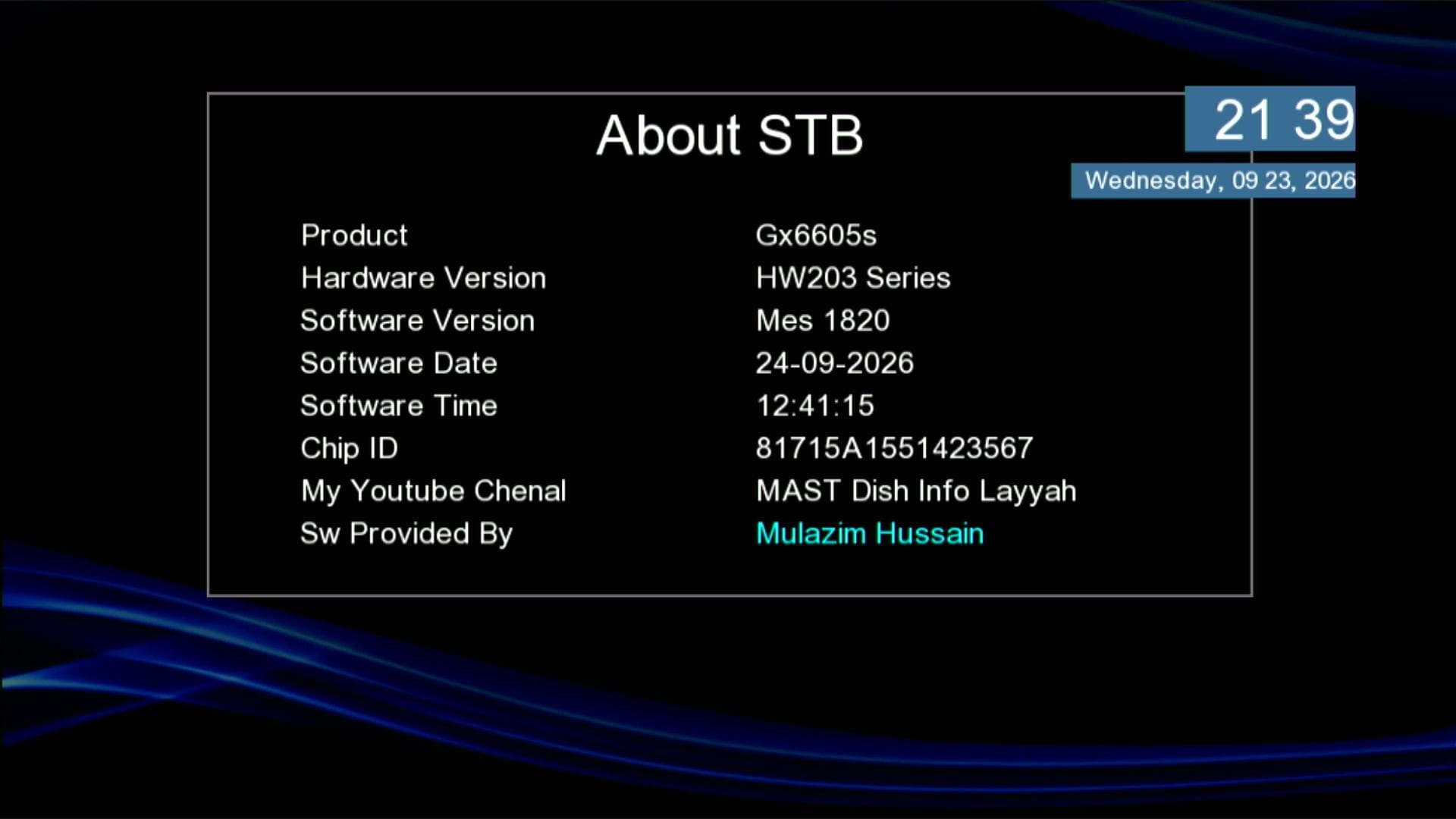 System Information